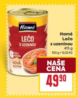 Hamé Lečo s uzeninou