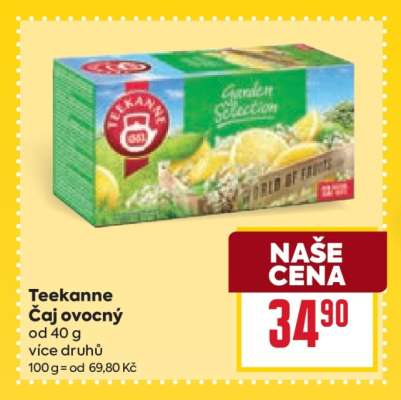 Teekanne čaj ovocný
