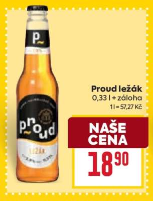 Proud ležák
