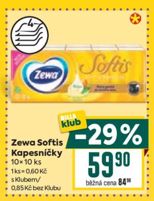 Zewa Softis Kapesníčky