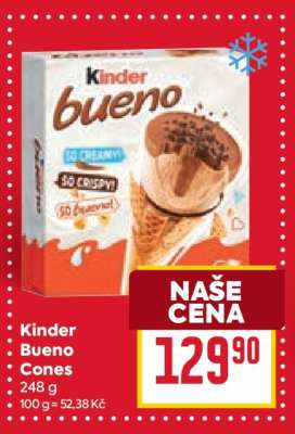 Kinder Bueno Cones