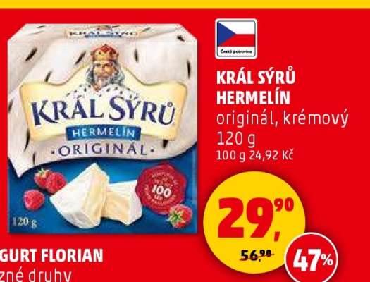 Král Sýrů Hermelín