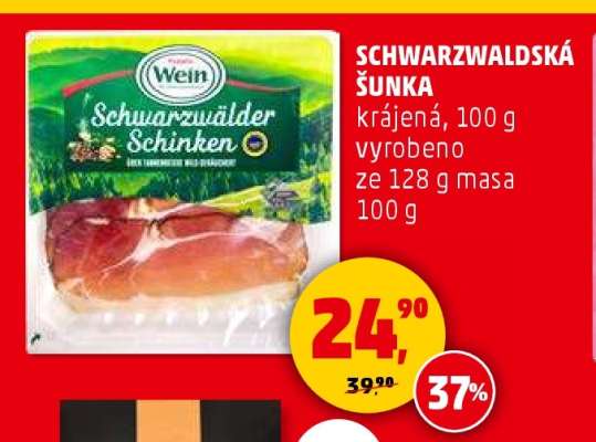 SCHWARZWALDSKÁ ŠUNKA