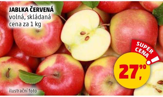 Jablka červená