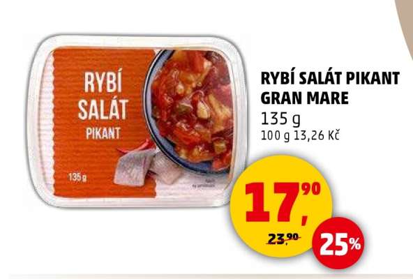 RYBÍ SALÁT PIKANT GRAN MARE