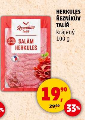 HERKULES ŘEZNÍKŮV TALÍŘ