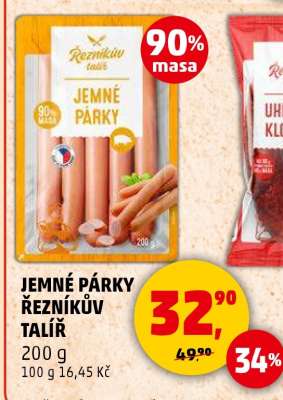 JEMNÉ PÁRKY ŘEZNÍKŮV TALÍŘ