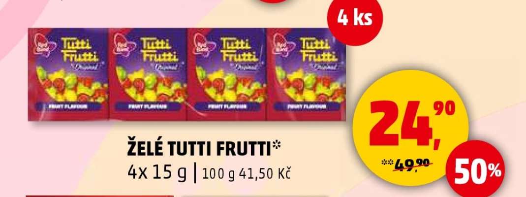 ŽELÉ TUTTI FRUTTI*