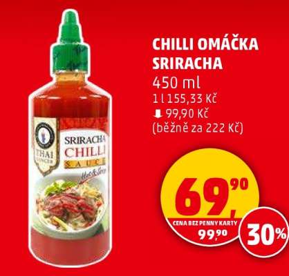 CHILLI OMÁČKA SRIRACHA*