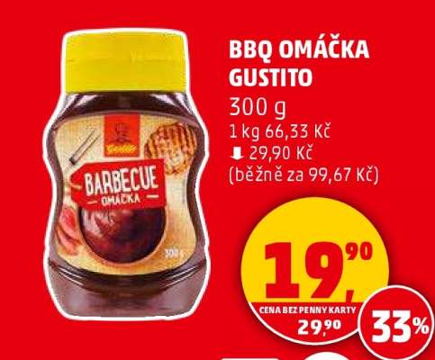 BBQ OMÁČKA GUSTITO