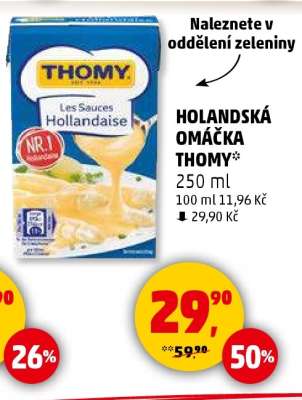 HOLANDSKÁ OMÁČKA THOMY*