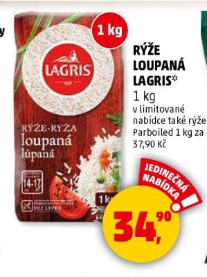 Rýže loupaná Lagris