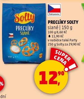 PRECLÍKY SOLTY slané
