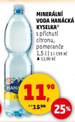 Minerální voda, Hanácká kyselka,