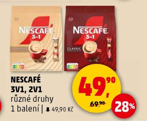 Nescafé 3v1, 2v1