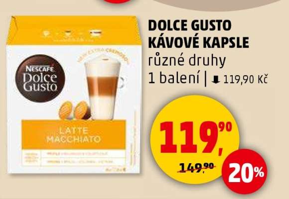 Dolce Gusto kávové kapsle