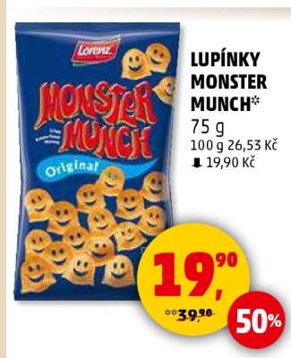 LUPÍNKY MONSTER MUNCH*