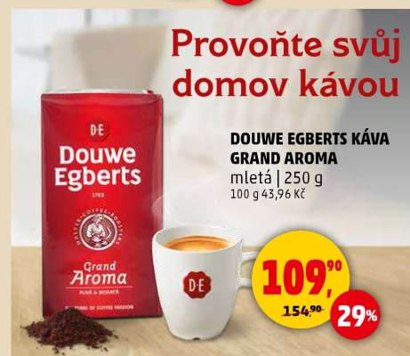 Douwe Egberts Káva Grand Aroma