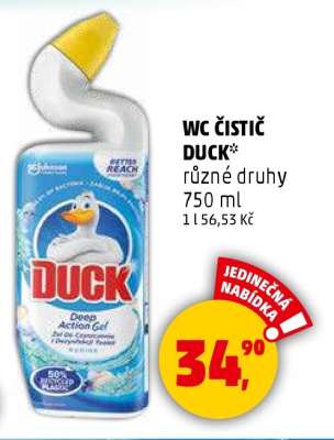 WC ČISTIČ DUCK*