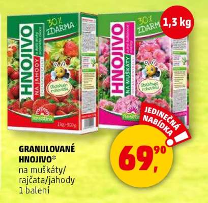 Granulované hnojivo