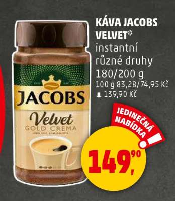 KÁVA JACOBS VELVET