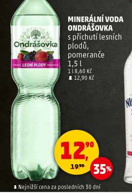 MINERÁLNÍ VODA ONDRÁŠOVKA