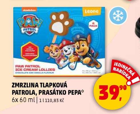 ZMRZLINA TLAPKOVÁ PATROLA, PRASÁTKO PEPA*