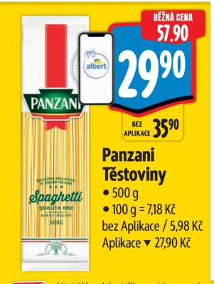 Panzani Těstoviny