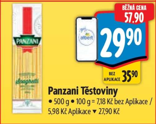 Panzani Těstoviny