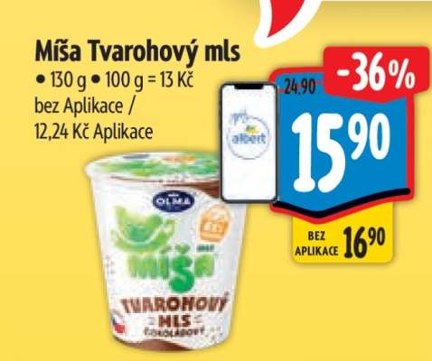 Míša Tvarohový mls