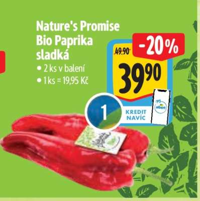 Nature’s Promise Bio Paprika sladká