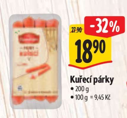 Kuřecí párky