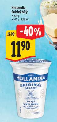 Hollandia Selský bílý