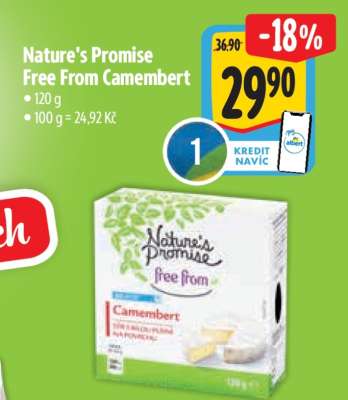 Nature’s Promise Free from Camembert