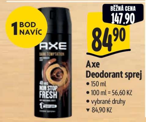 Axe deodorant sprej