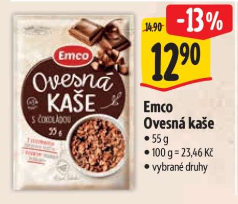 Emco ovesná kaše