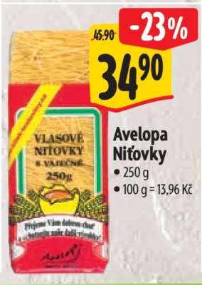 AVELOPA Niťovky