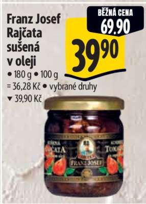 Franz Josef Rajčata sušená v oleji