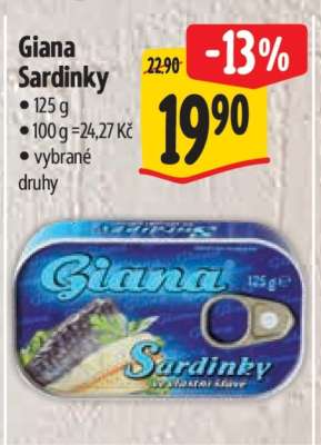 Giana Sardinky