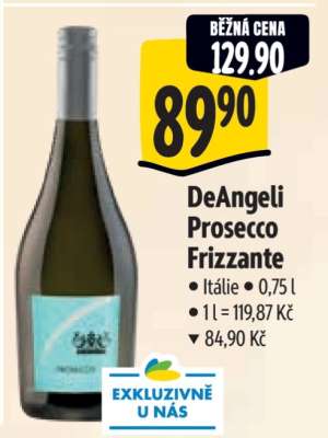 DeAngeli Prosecco Frizzante