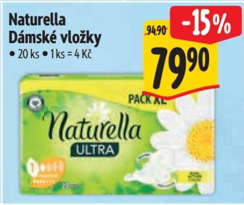 Naturella Dámské vložky