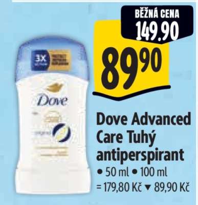 Dove Advanced Care Tuhý antiperspirant