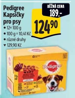 Pedigree kapsičky pro psy