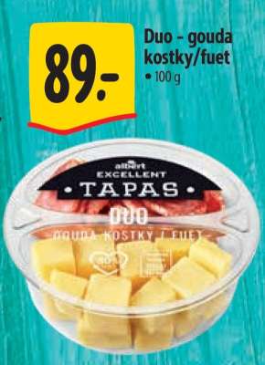 Duo - gouda kostky / fuet