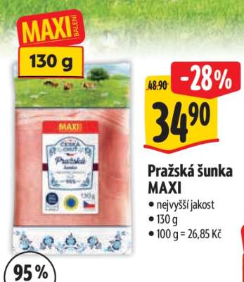 Pražská šunka MAXI