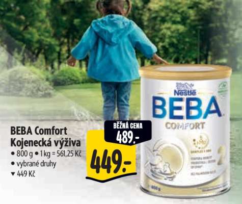 BEBA Comfort kojenecká výživa