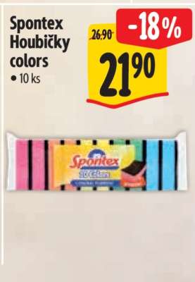 Spontex Houbičky colors