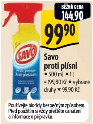 Savo Proti plísní
