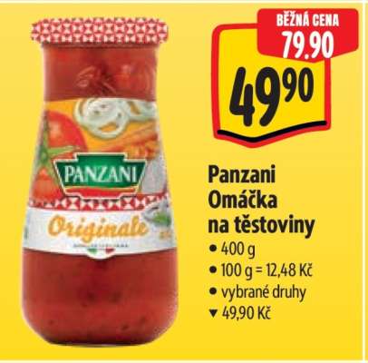 Panzani Omáčka na těstoviny