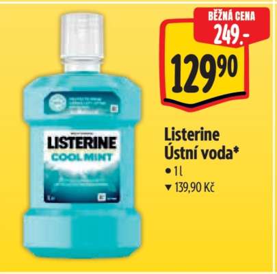 Listerine ústní voda